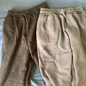 Black and grey sweatpants bundle